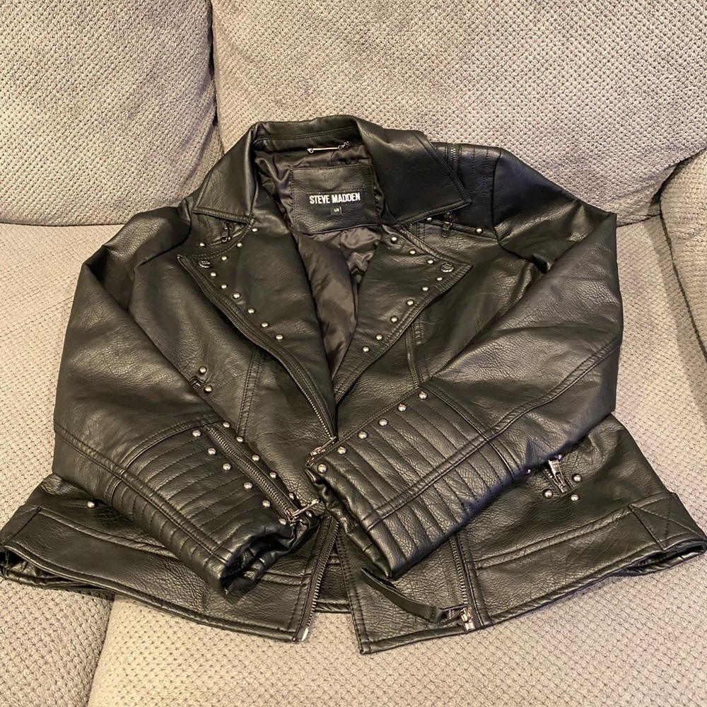 Steve Madden Faux Leather Jacket
